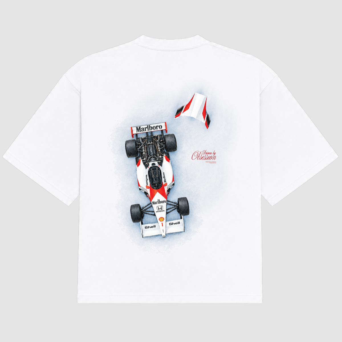 The Constructor Box Tee WHITE