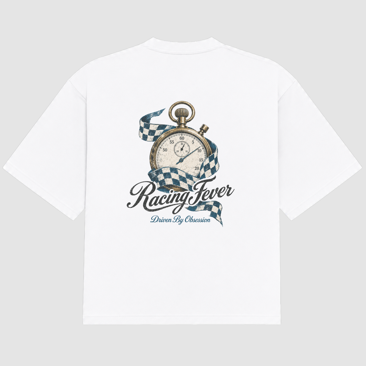 Timer Box Tee WHITE
