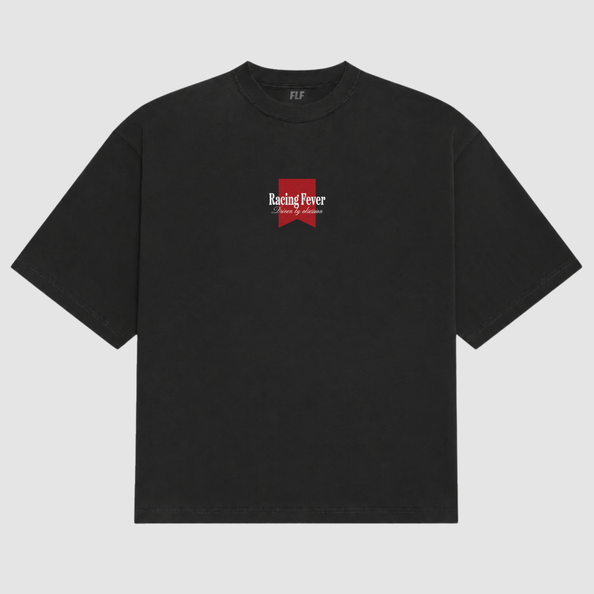 The Horsepower Box Tee BLACK