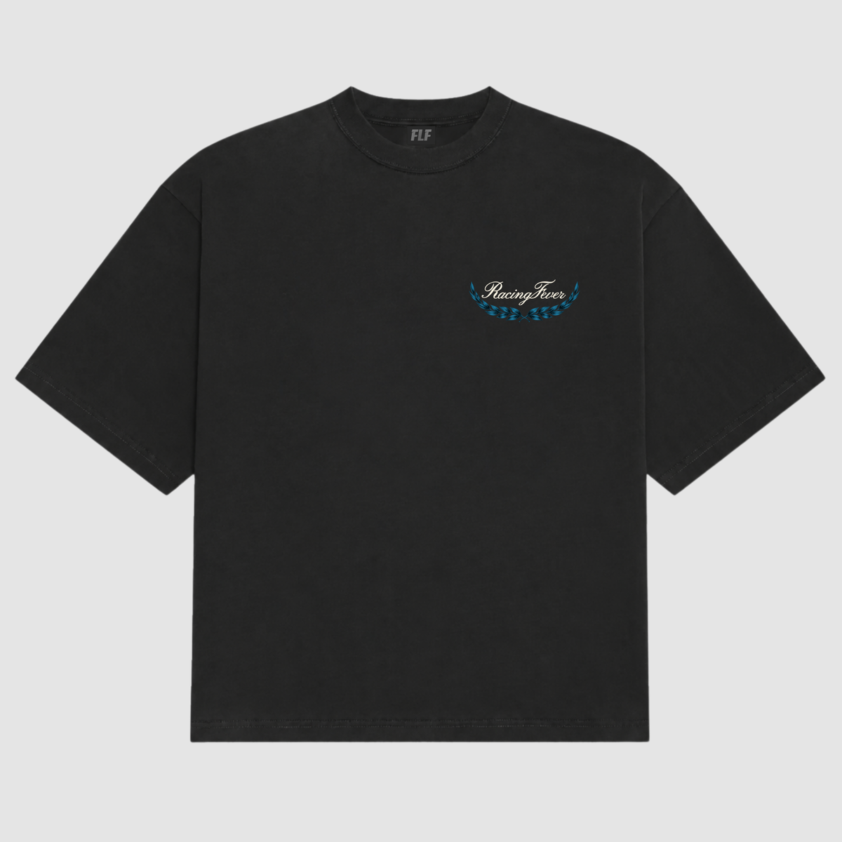 Racing Fever Crest Box Tee WHITE
