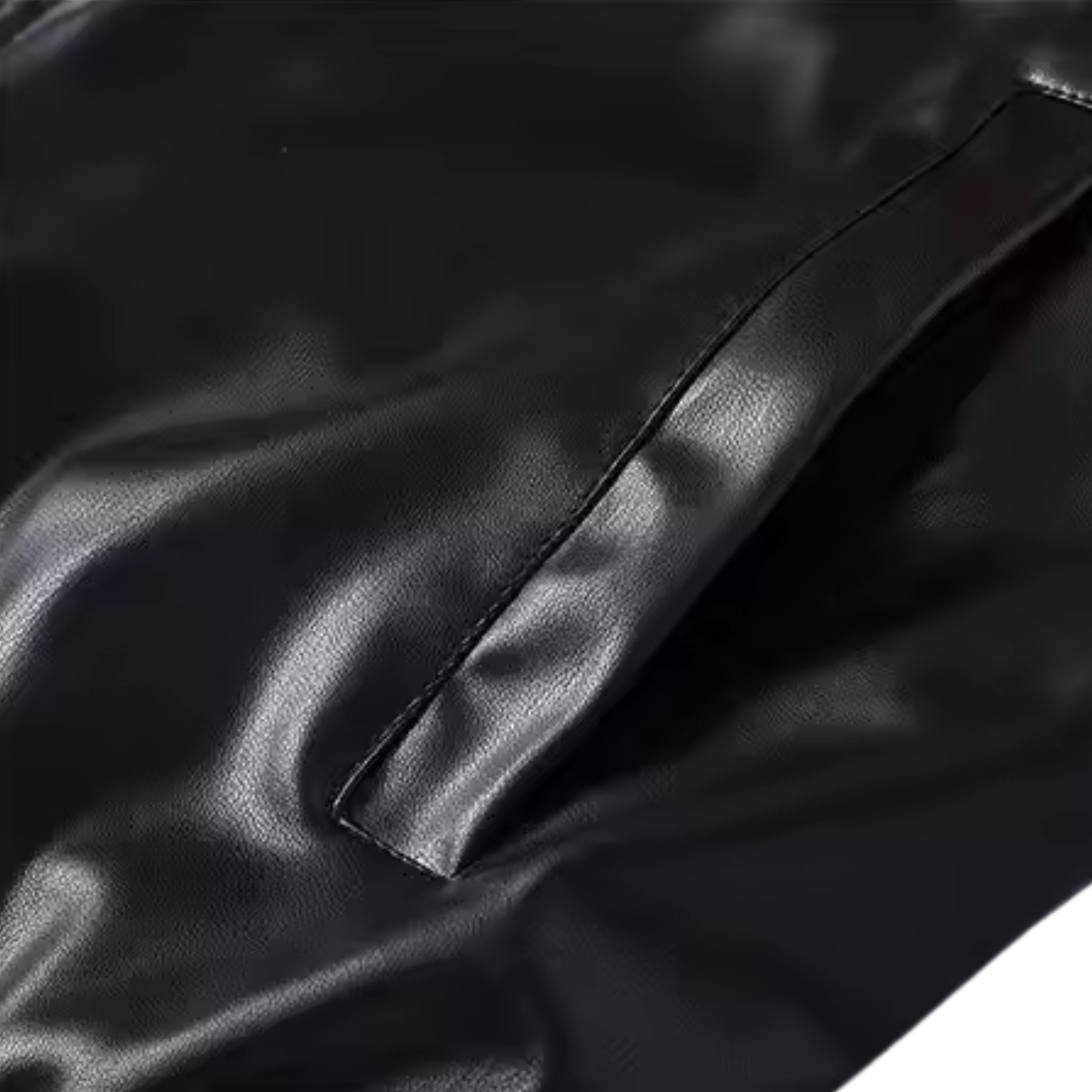 Red Ferrari Leather Racing Jacket