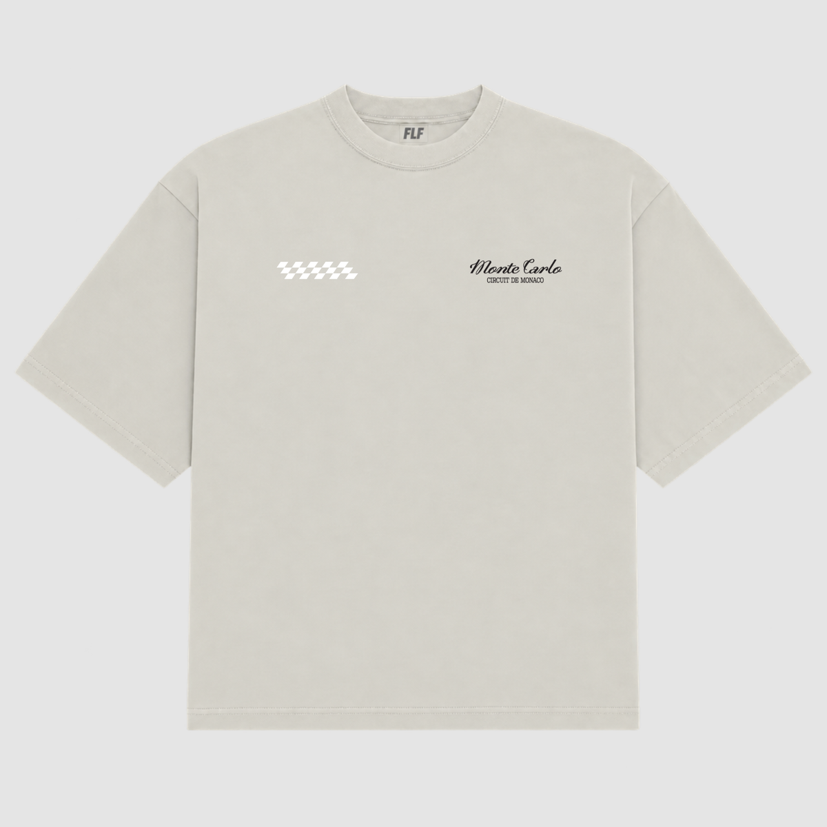 Circuit De Monaco Box Tee BONE