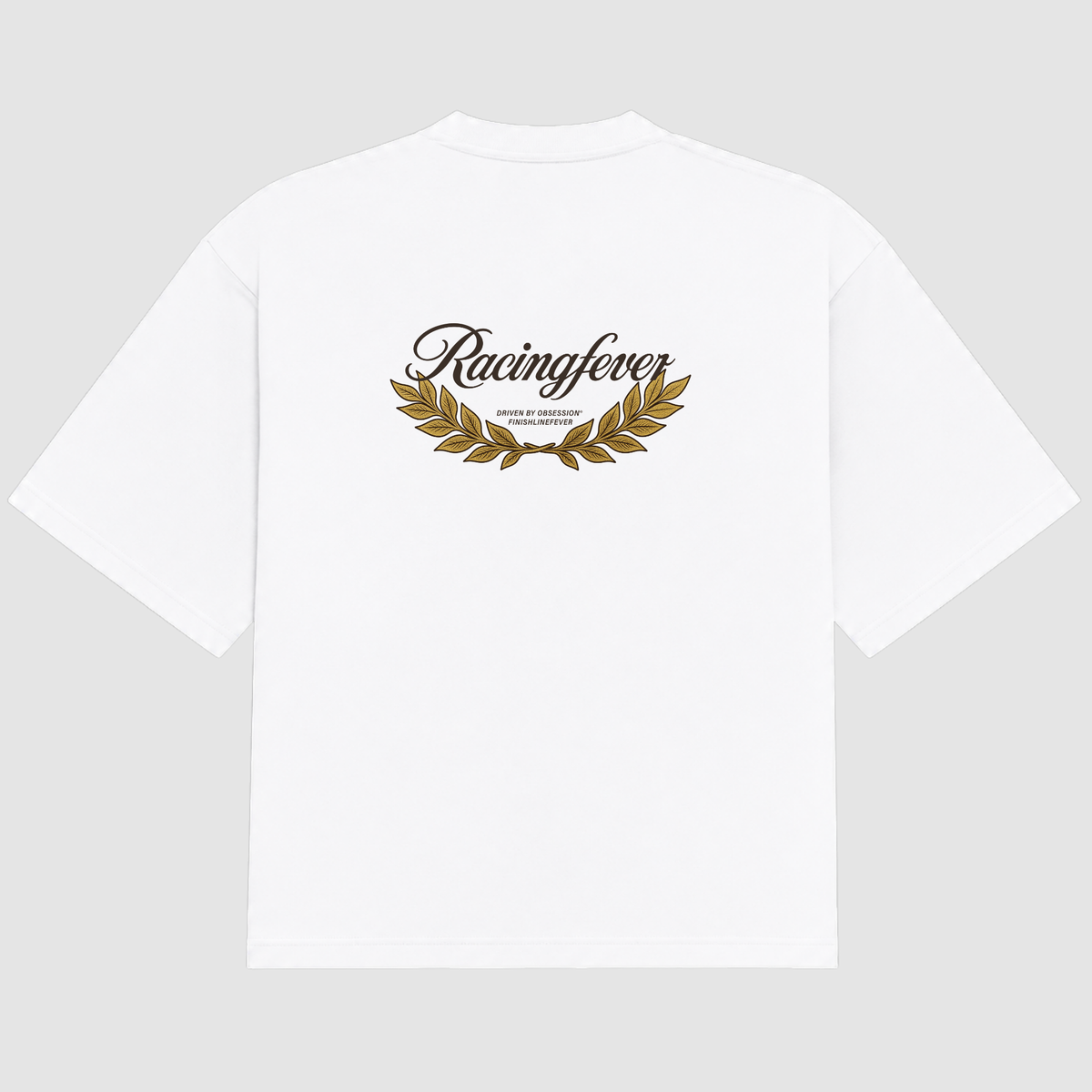 RacingFever Crest Box Tee WHITE