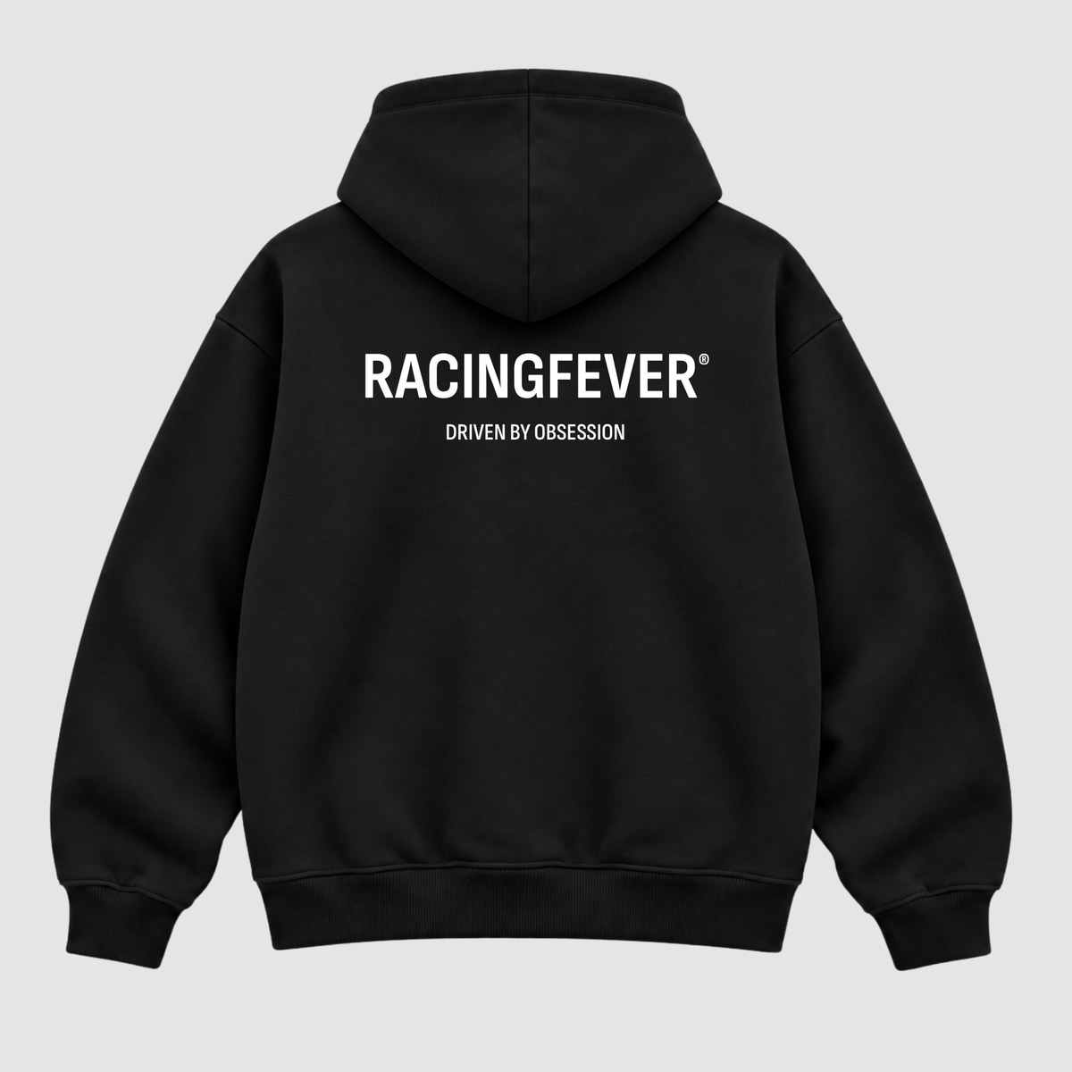 Racing Fever Heavy Hoodie BLACK