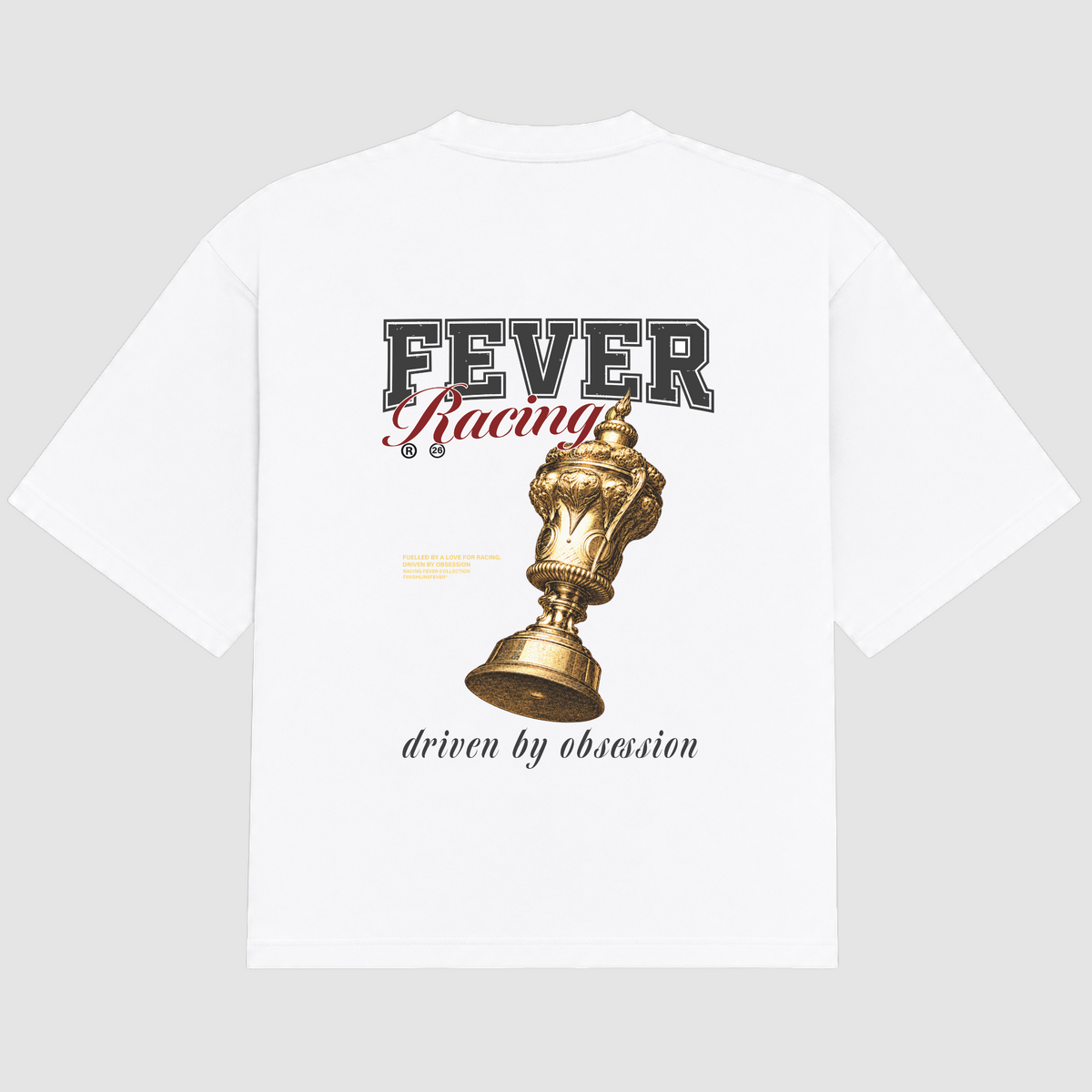 Fever Racing Box Tee WHITE