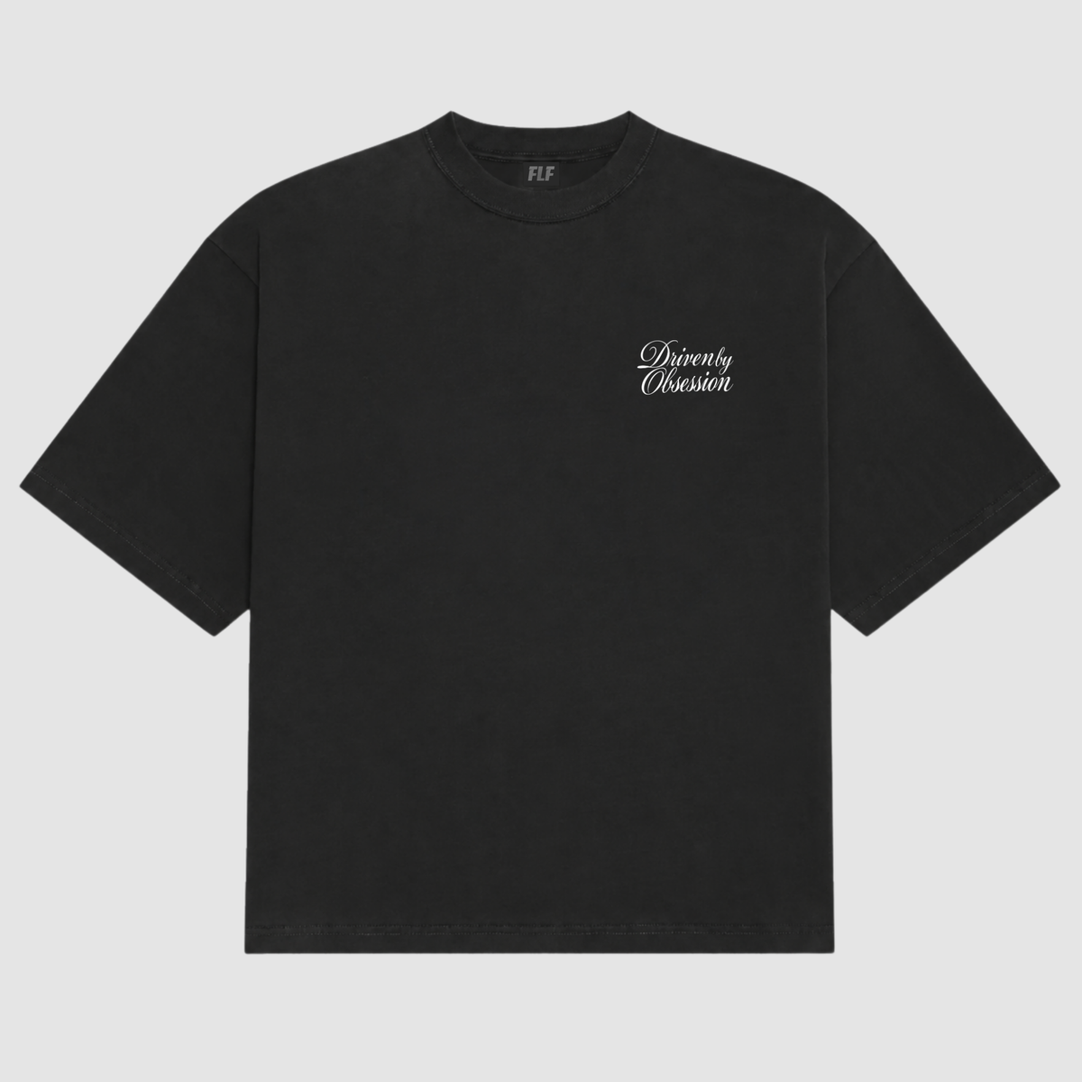 Driven By Obsession Box Tee BLACK
