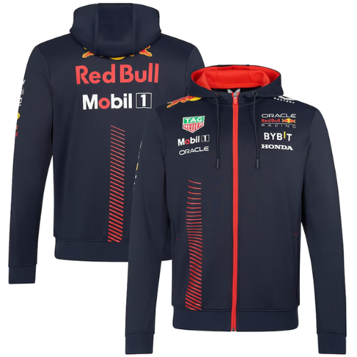 REDBULL TEAM 2023 FULL ZIP FORMULA 1 HOODIE