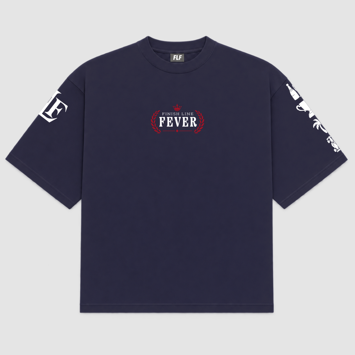 Fever Racing Box Tee NAVY