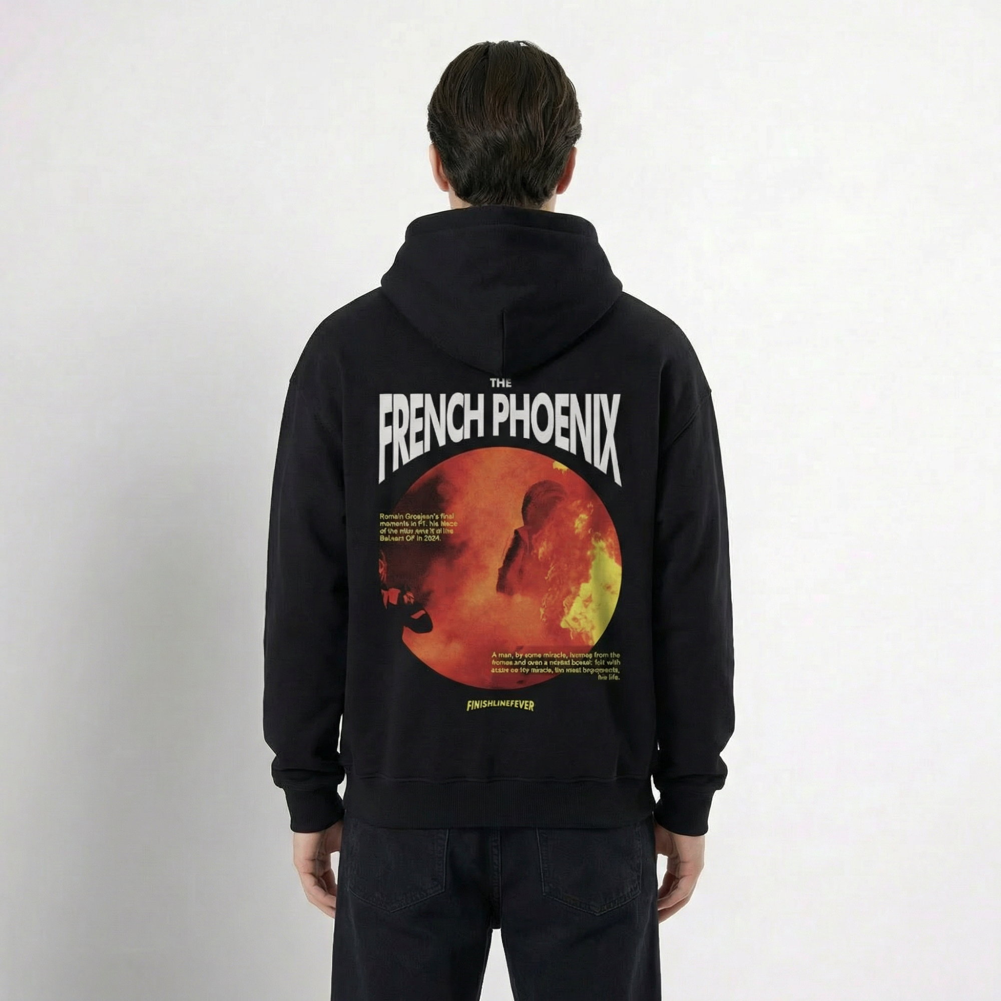 Grosjean French Phoenix Hoodie