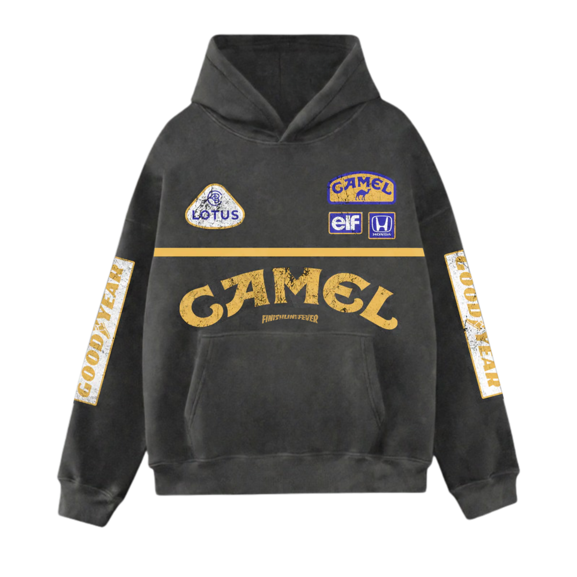 Camel Vintage Hoodie V2
