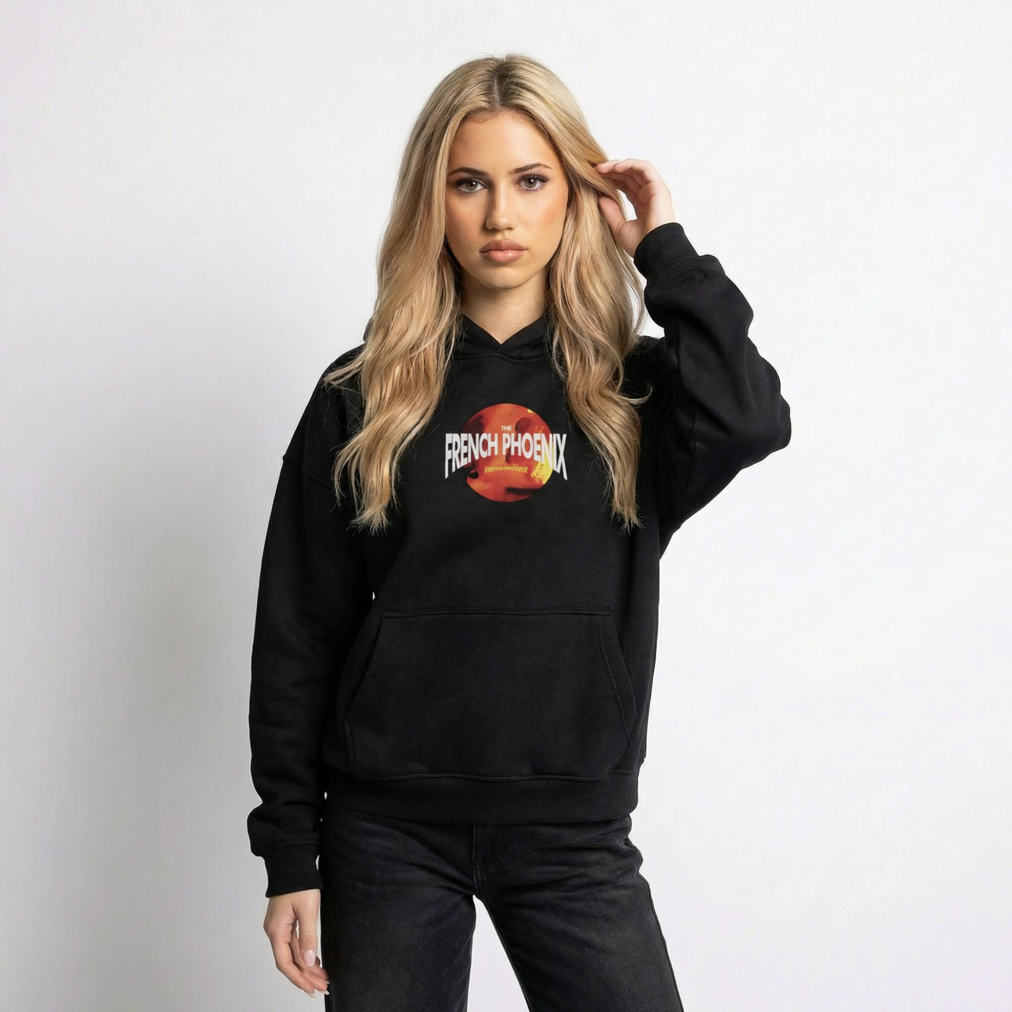 Grosjean French Phoenix Hoodie