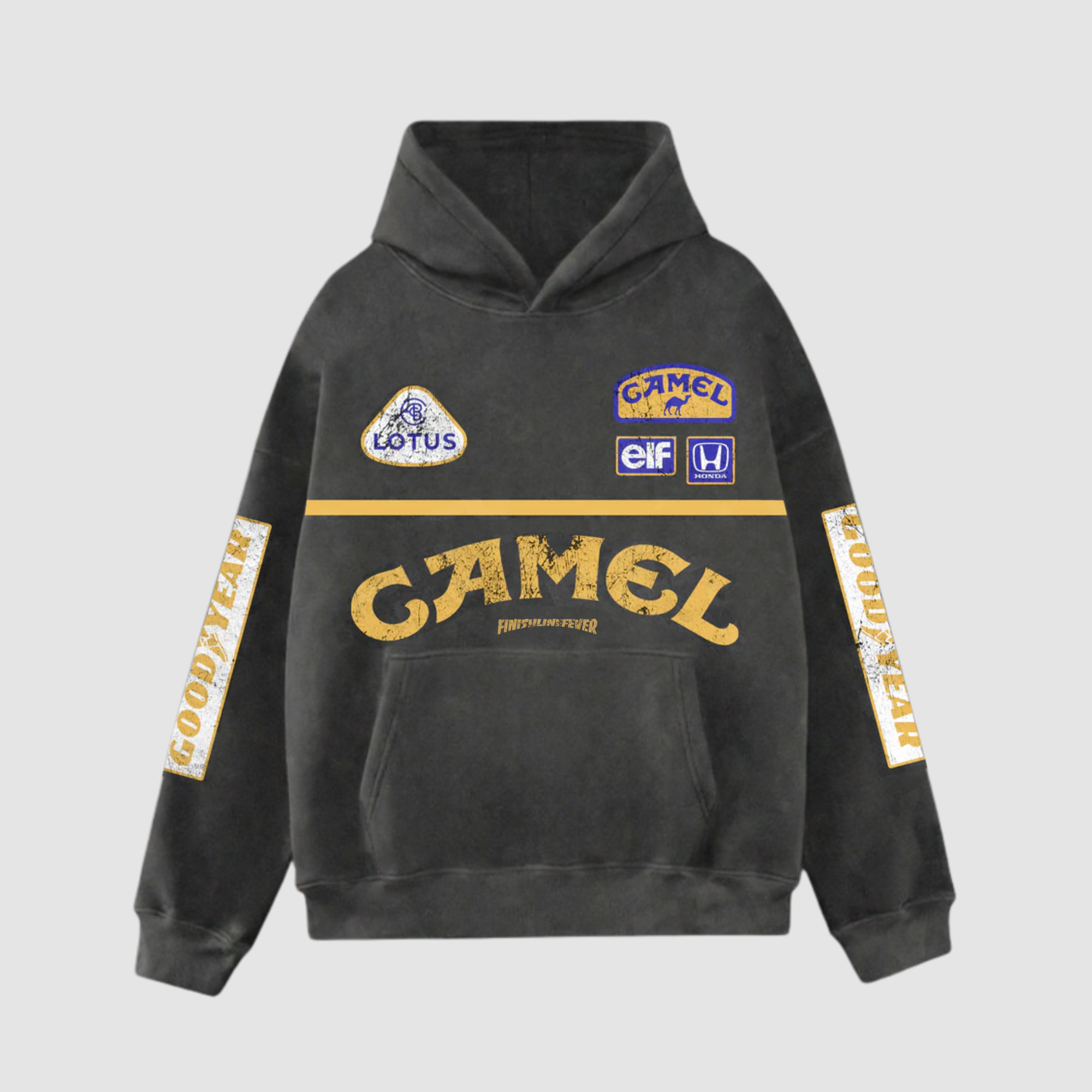 Camel Vintage Hoodie V2