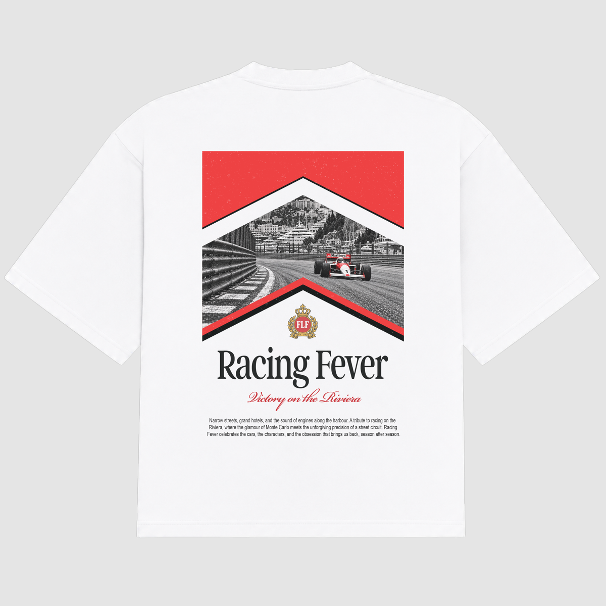 Riviera Box Tee WHITE