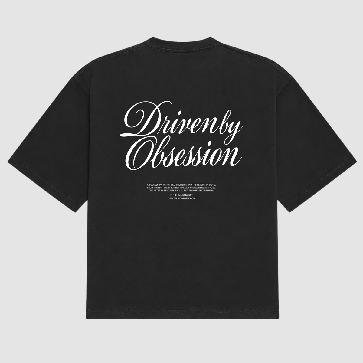 Driven By Obsession Box Tee BLACK