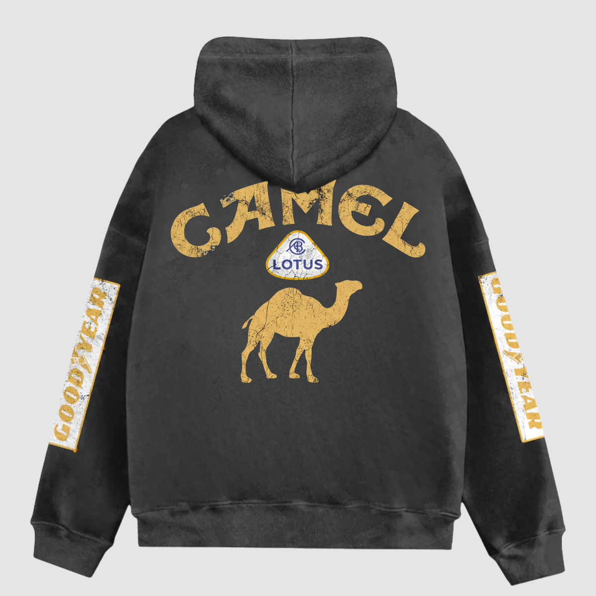 Camel Vintage Hoodie V2