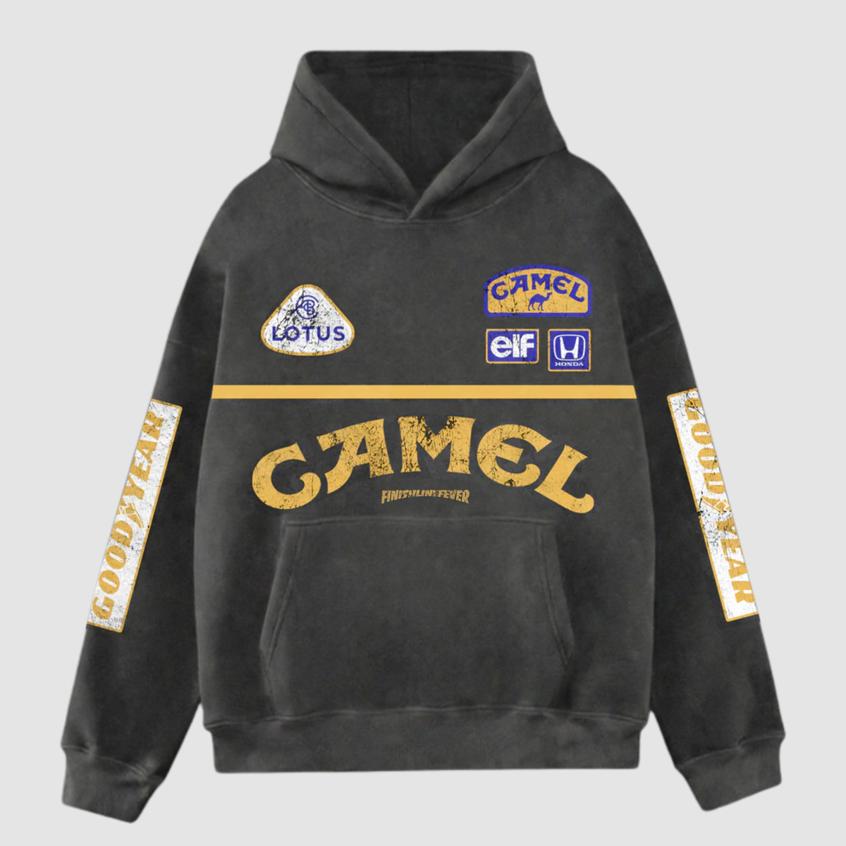Camel Vintage Hoodie V2