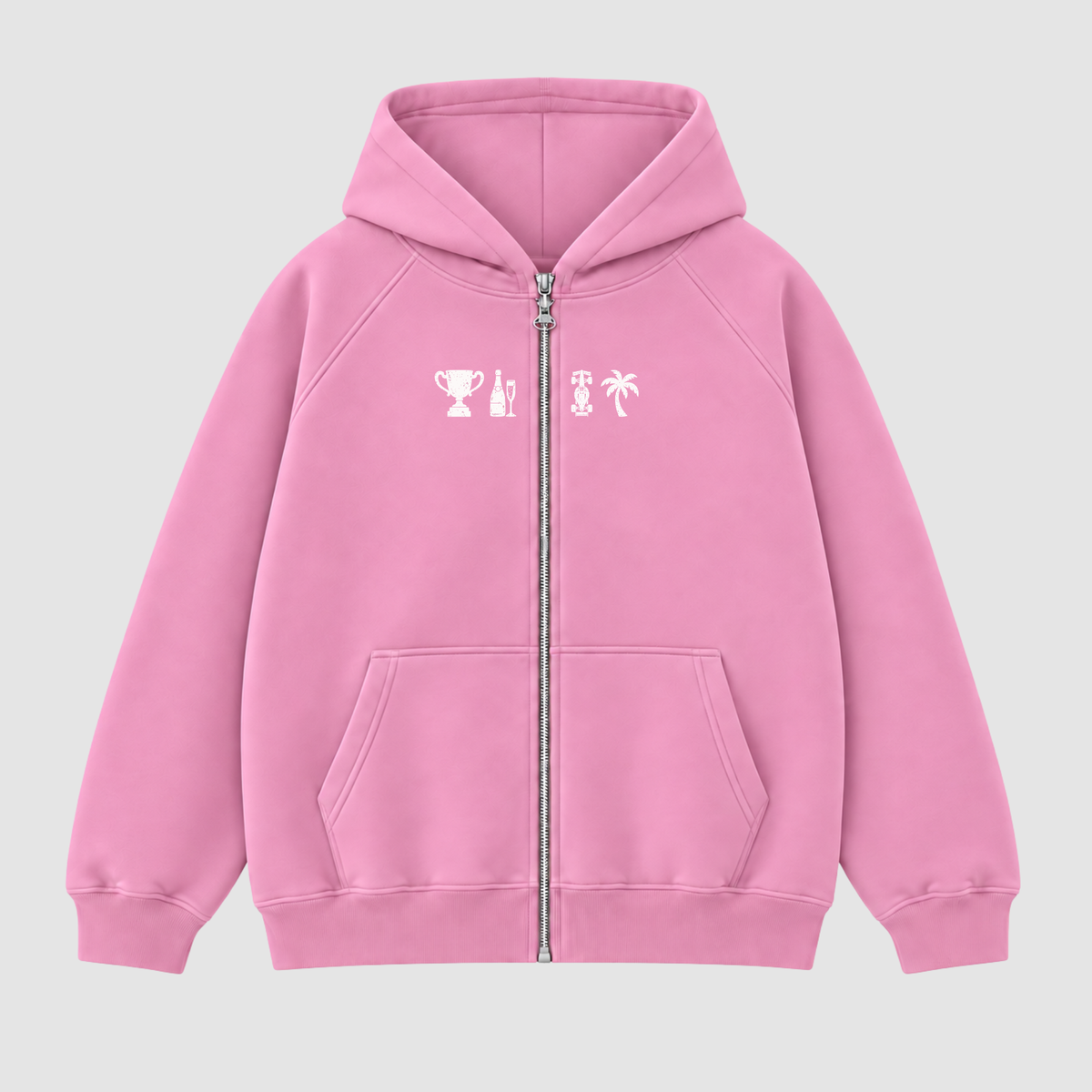 Monaco Pit Crew Heavy Zipper Hoodie