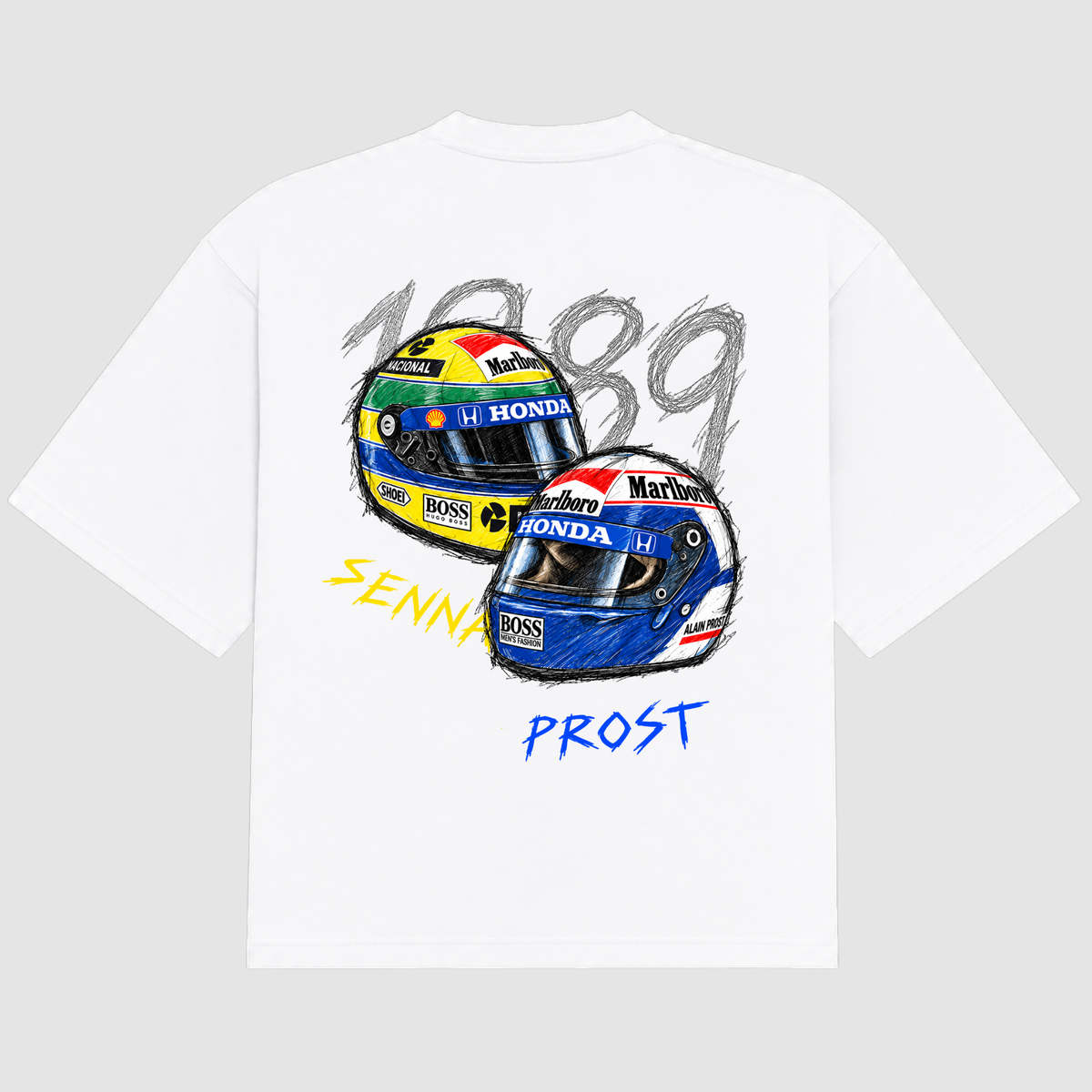 Senna Prost Rivalry Tee