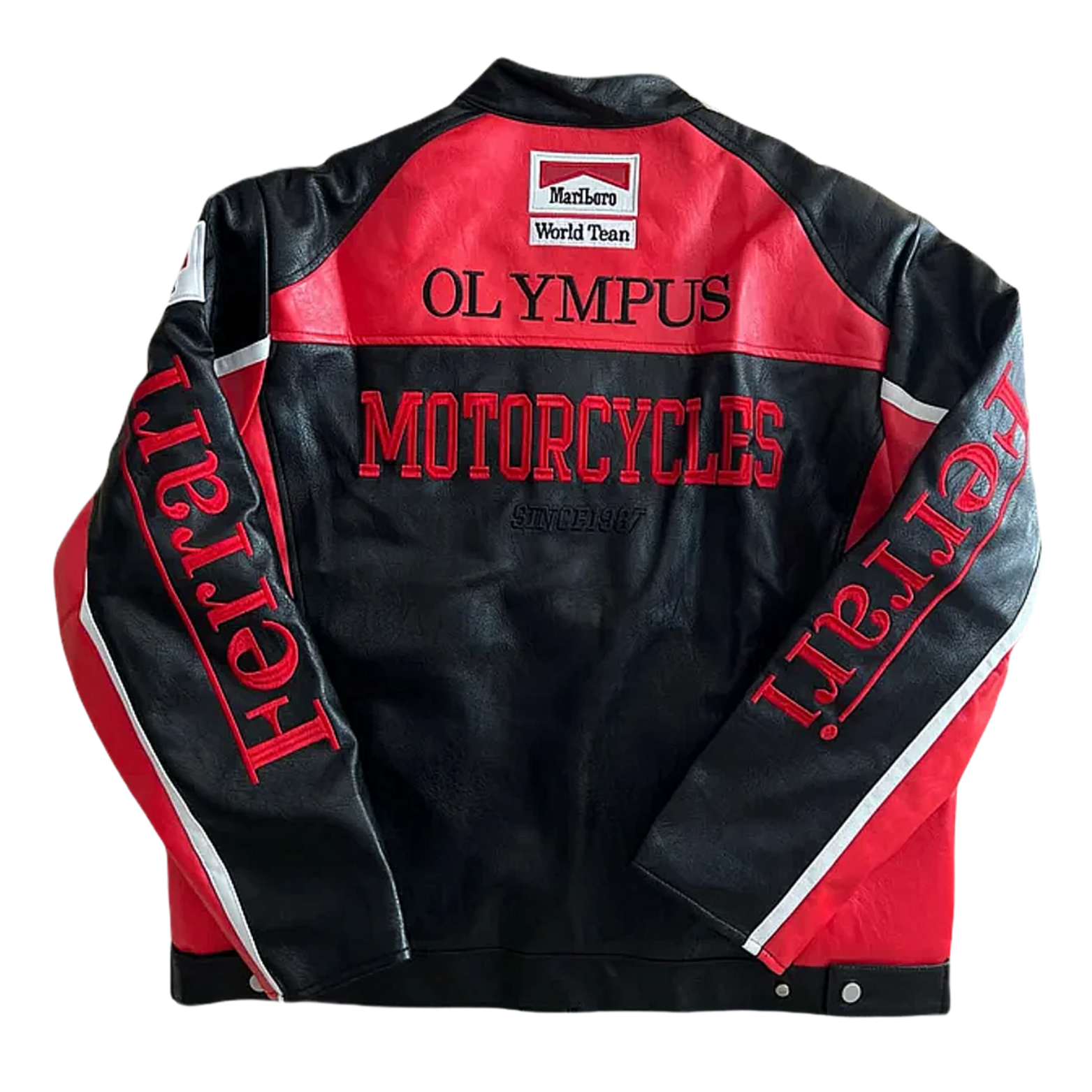 Olympus Ferrari Leather Racing Jacket