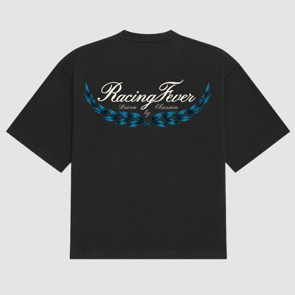 Racing Fever Crest Box Tee WHITE