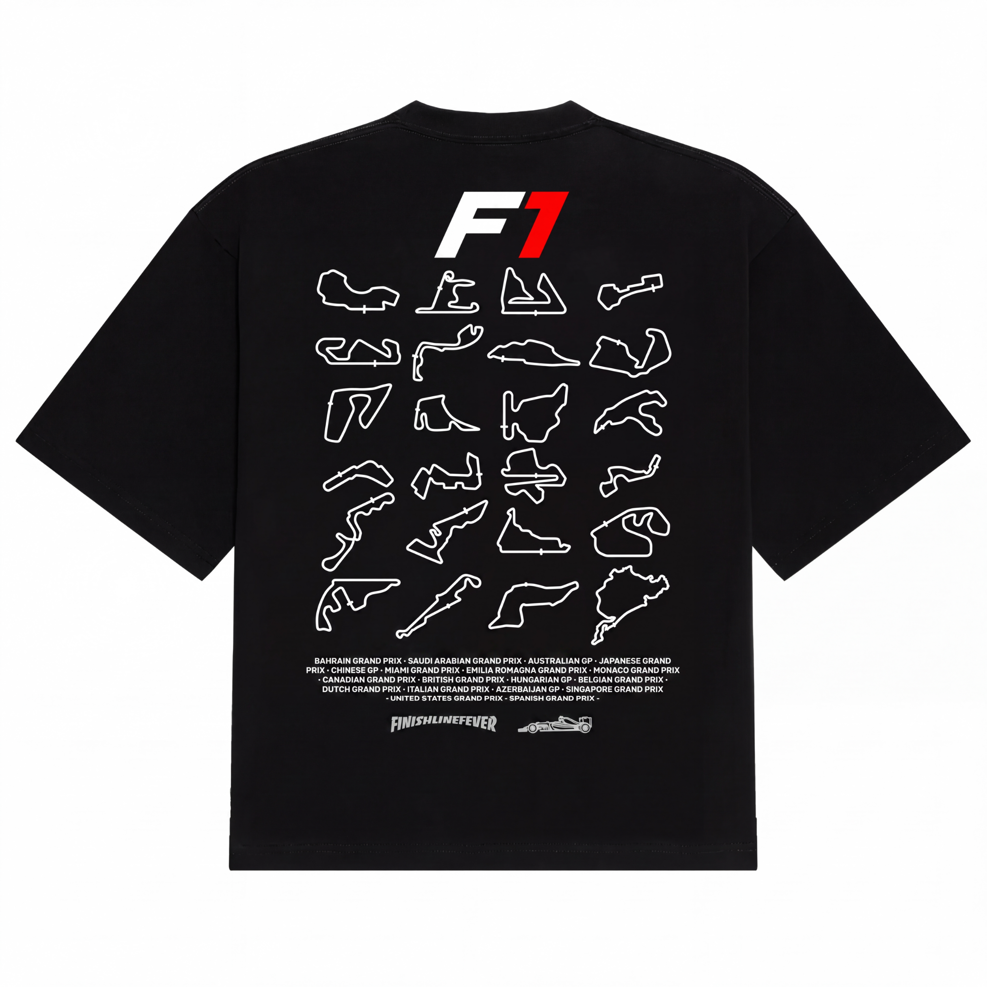 Formula 1 Tracks Tee