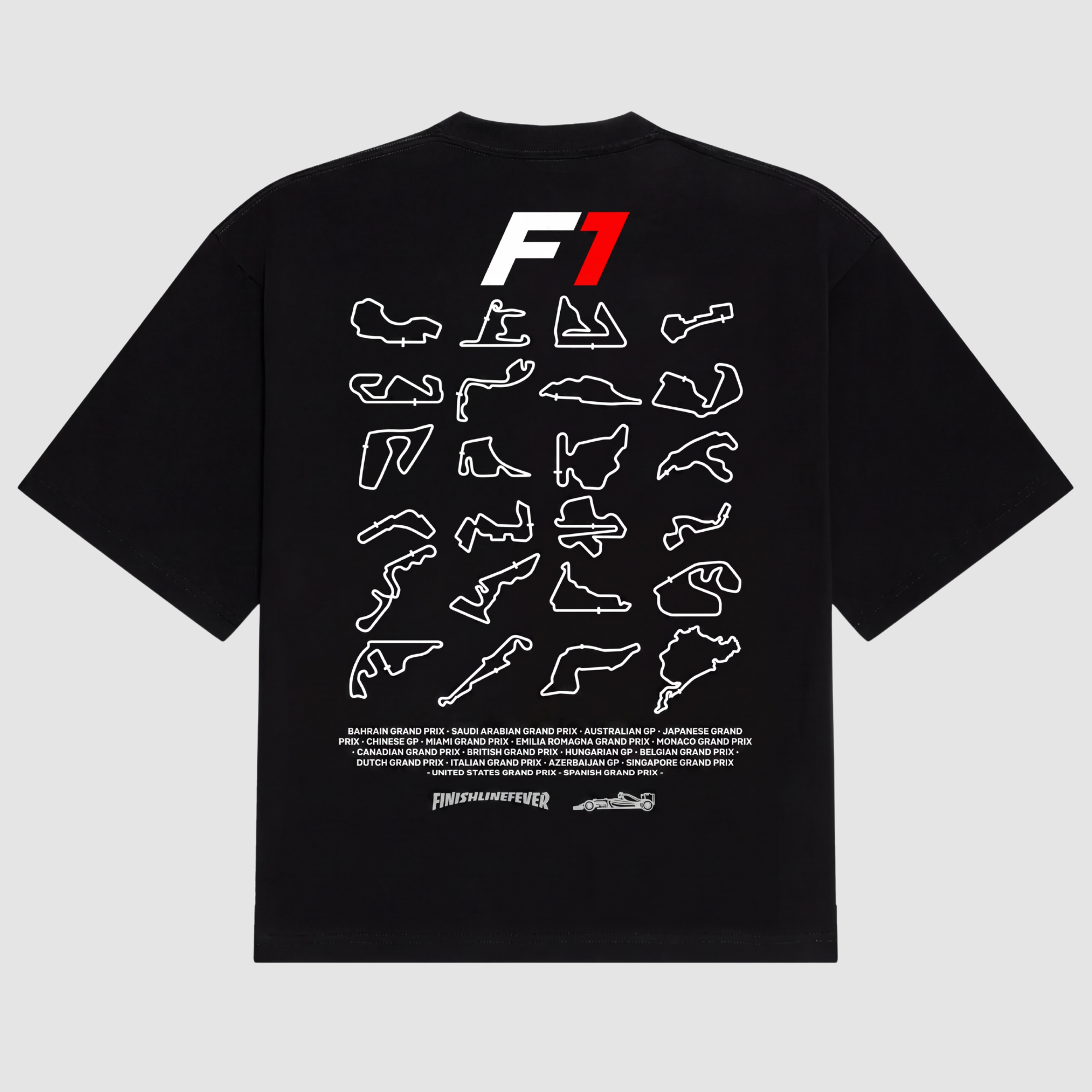 Formula 1 Tracks Tee