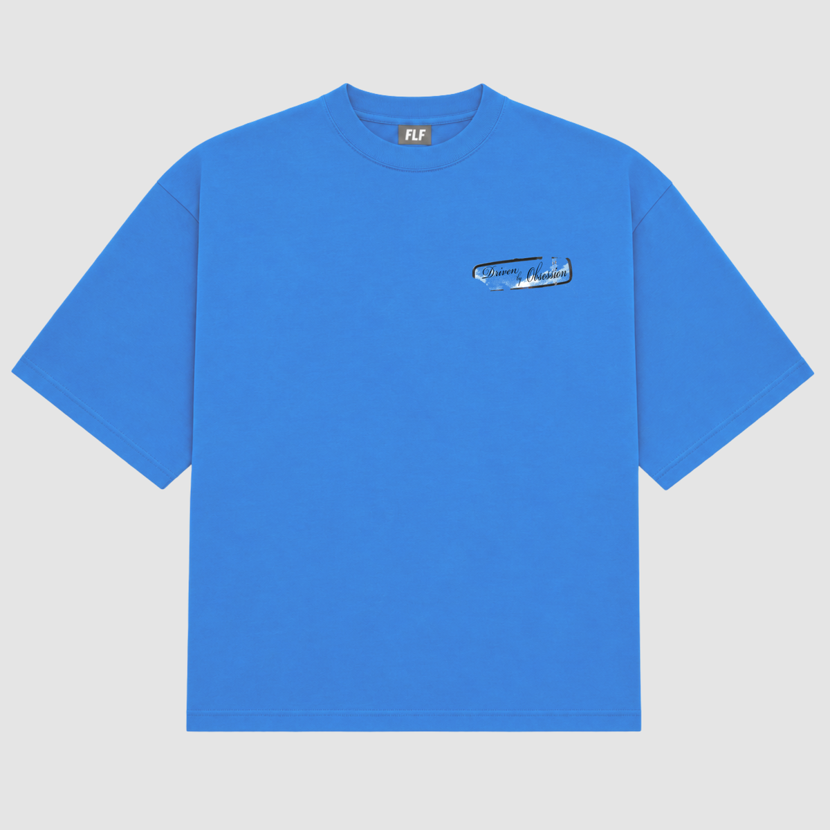 Rearview Box Tee BLUE
