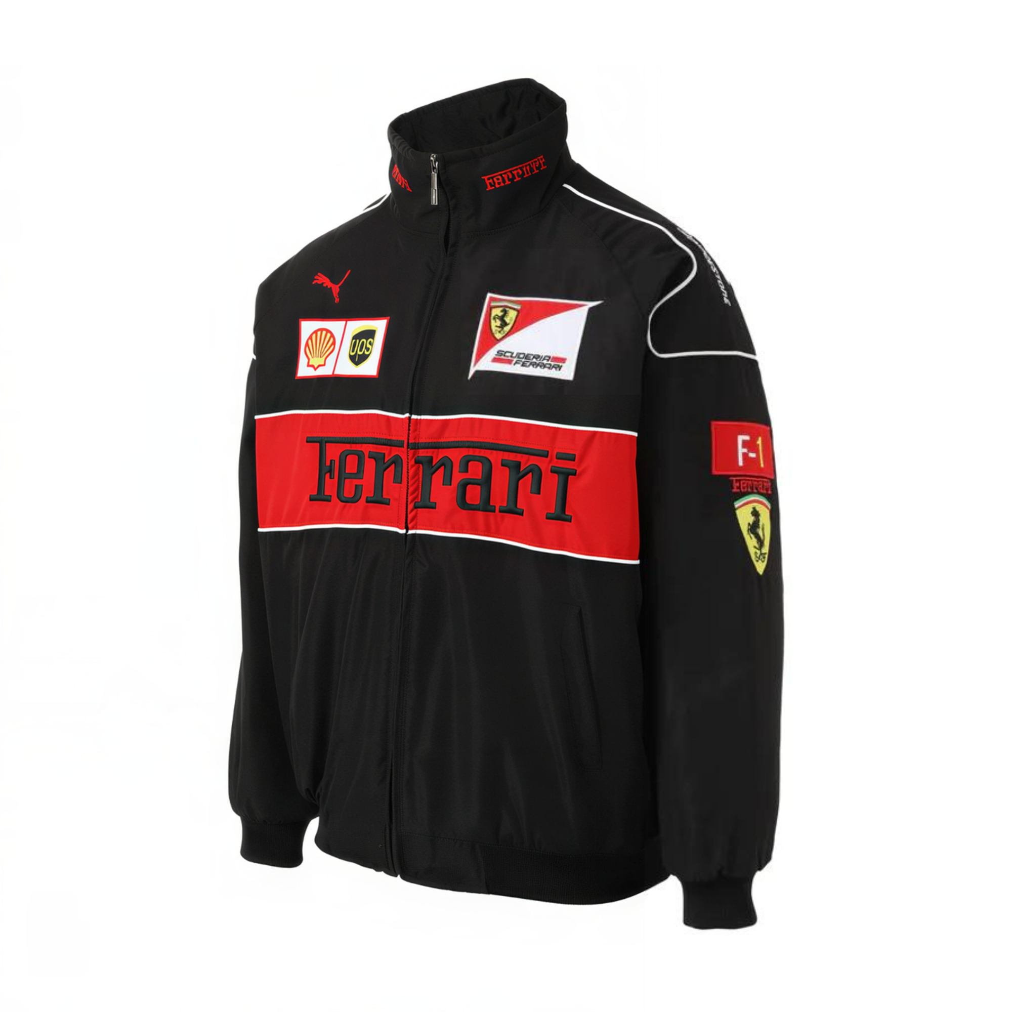 Black Vintage Racing Jacket