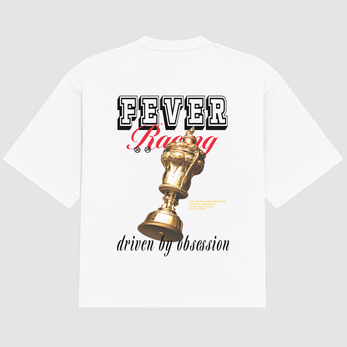 Fever Racing Box Tee WHITE