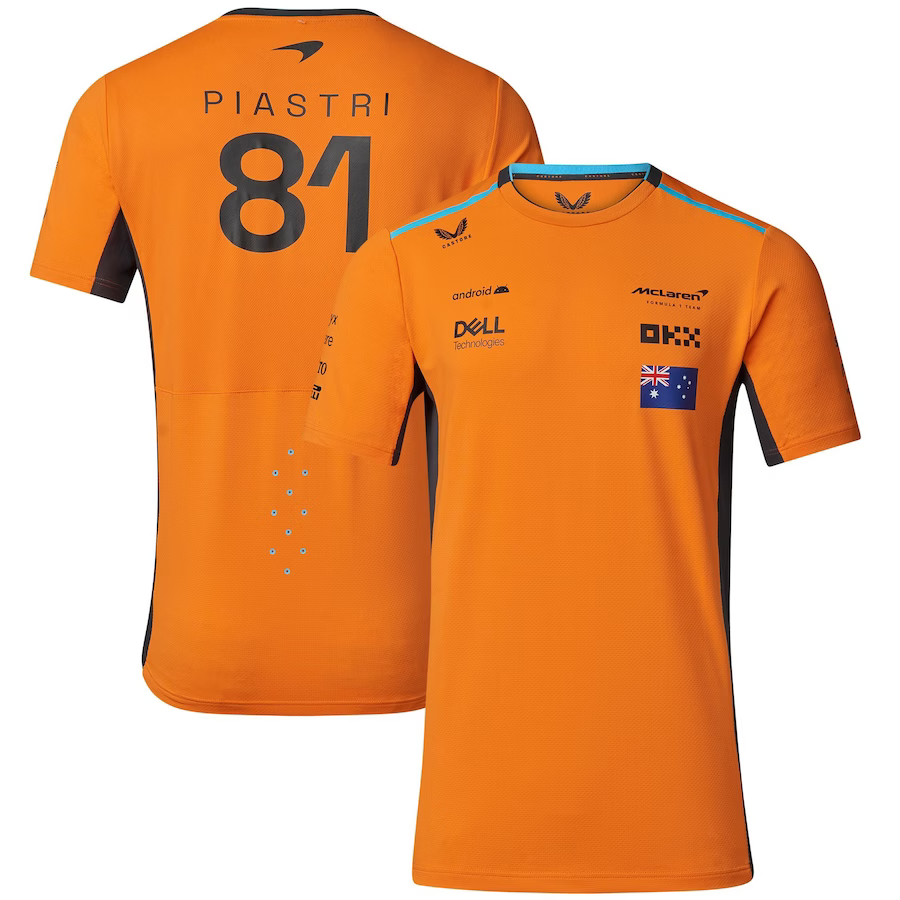 Maglia pilota da donna Oscar Piastri 2023 - McLaren F1 | Fuel For Fans Maglia pilota da donna Oscar Piastri 2023 - McLaren F1 | Fuel For Fans